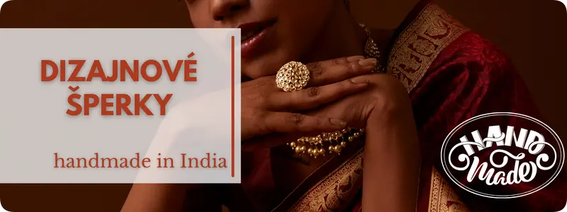 indické dámske šperky