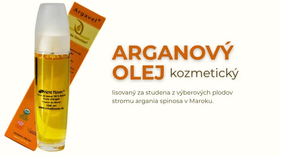 Arganový olej kozmetický