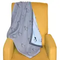 Detská deka Tučniak svetlo modrá