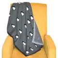 Detská deka Tučniak tmavo zelená