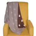 Detská deka Vajíčko kávová