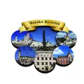 Magnetka so 6 motívmi Banskej Bystrice