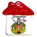 Keramický magnetka domček zbojníci