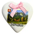 Keramické srdiečko Slovakia