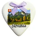 Keramické srdiečko Slovakia