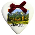 Keramické srdiečko Slovakia