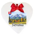 Keramické srdiečko Slovakia