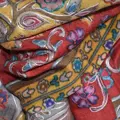 Kalamkari  šál Handmade 12