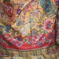 Kalamkari  šál Handmade 12