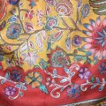 Kalamkari  šál Handmade 12