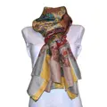 Kalamkari  šál Handmade 12