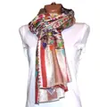 Kalamkari  šál Handmade 18