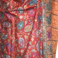 Kalamkari  šál Handmade 19