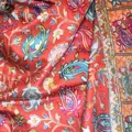 Kalamkari  šál Handmade 19