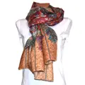 Kalamkari  šál Handmade 19