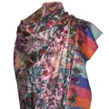 Kalamkari  šál Handmade 21