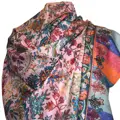 Kalamkari  šál Handmade 21