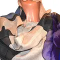 Šál maľovaný 60