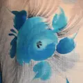 Šál maľovaný 86