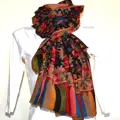 Kalamkari  šál Handmade 12