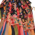 Kalamkari  šál Handmade 12