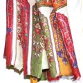 Kalamkari  šál Handmade 13