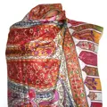Kalamkari  šál Handmade 13