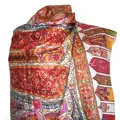 Kalamkari  šál Handmade 13