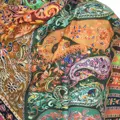 Kalamkari šál Handmade 15