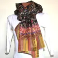 Kalamkari  šál Handmade 16