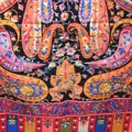 Kalamkari šál Handmade 17