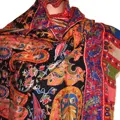 Kalamkari šál Handmade 17