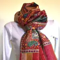 Kalamkari šál Handmade 9