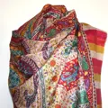 Kalamkari šál Handmade 9