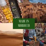 Označenie vyrobené a plnené priamo v Maroku