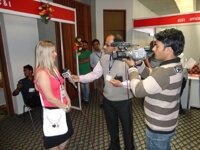 India - rozhovor pre televíziu 1