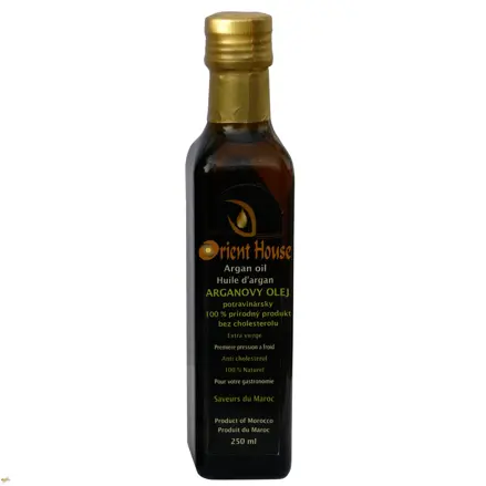Arganový olej potravinársky 250ml   