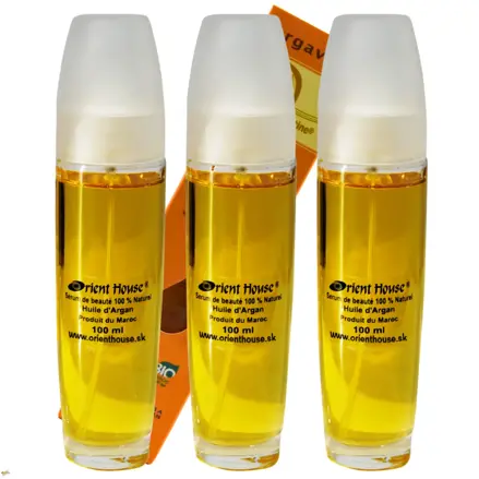 Arganový olej kozmetický bio 3x100ml