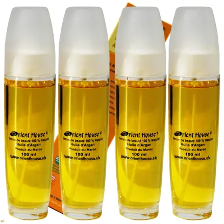 Arganový olej kozmetický bio 4x100ml