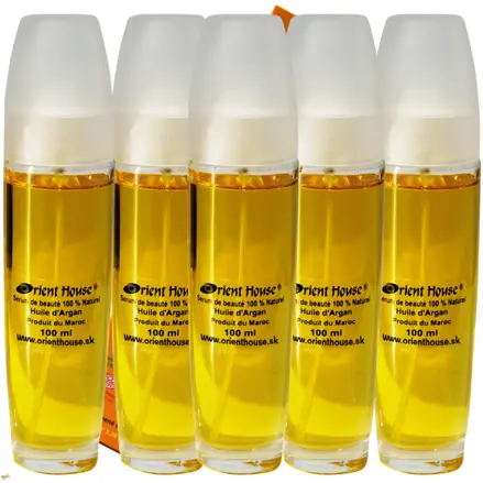 Arganový olej kozmetický bio 5x100ml 