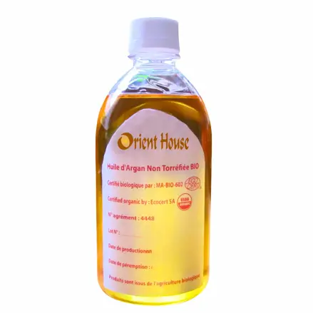 Arganový olej kozmetický bio 500ml
