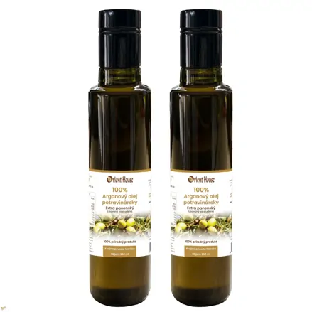 Arganový olej potravinársky 2x250ml