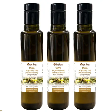 Arganový olej potravinársky 3x250ml