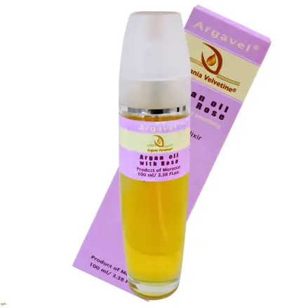 Arganový olej kozmetický s ružou bio 100ml