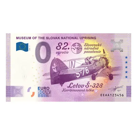 0 Euro Souvenir Banská Bystrica, Múzeum SNP
