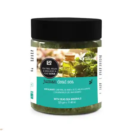 Tea tree peeling s arganovým olejom a bambuckým maslom