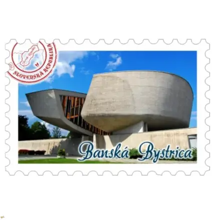 Magnetka známka Banská Bystrica 1