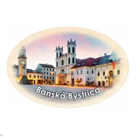 Magnetka ovál Banská Bystrica 1