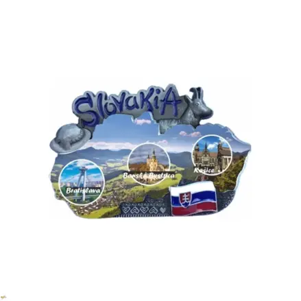 Magnetka mapa Slovakia