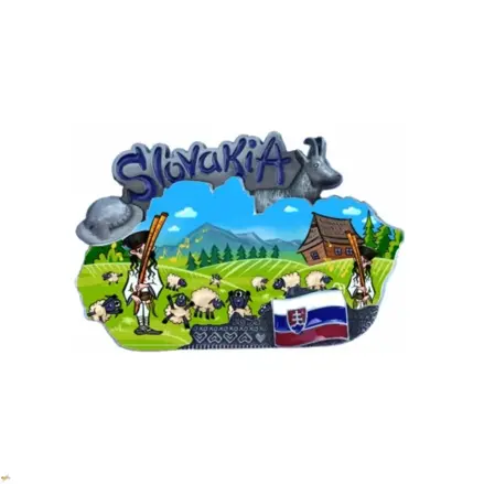 Magnetka mapa Slovensko